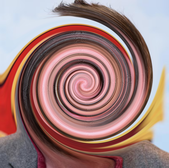 Imagen distorsionada